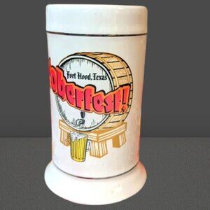 Vintage Rare Ft. Hood Oktoberfest Mug Beverage Handle Stein